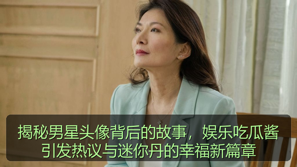 揭秘男星头像背后的故事，娱乐吃瓜酱引发热议与迷你丹的幸福新篇章