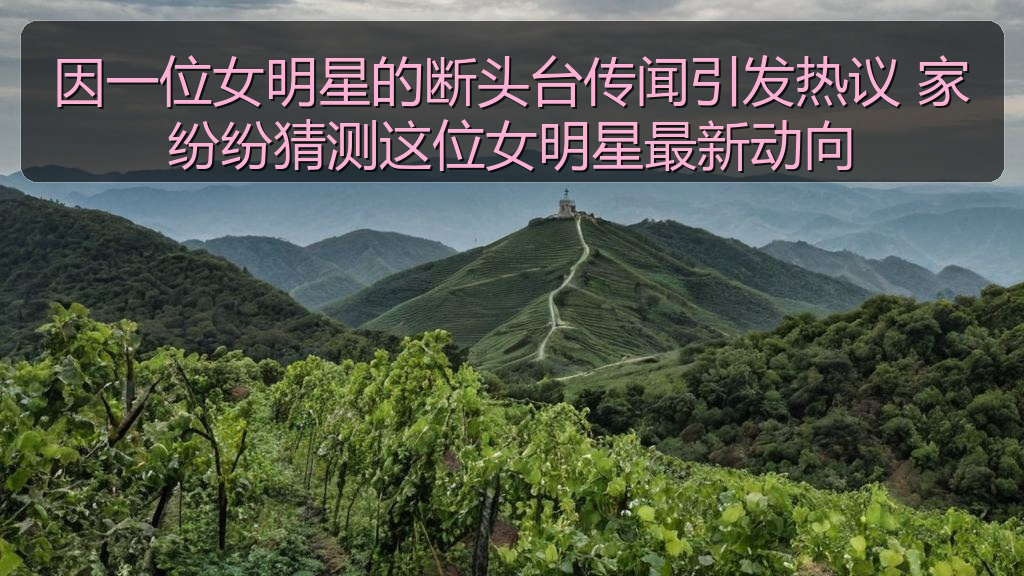 因一位女明星的断头台传闻引发热议 家纷纷猜测这位女明星最新动向