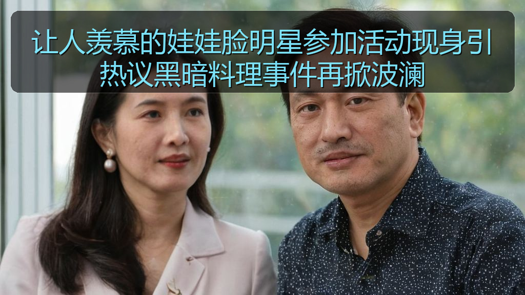 让人羡慕的娃娃脸明星参加活动现身引热议黑暗料理事件再掀波澜
