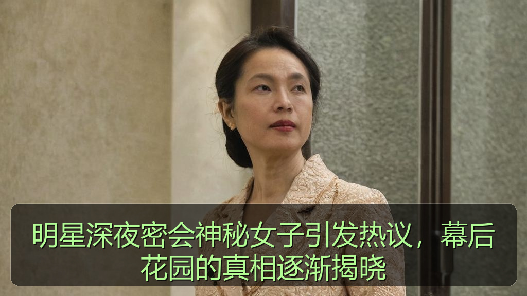 明星深夜密会神秘女子引发热议，幕后花园的真相逐渐揭晓