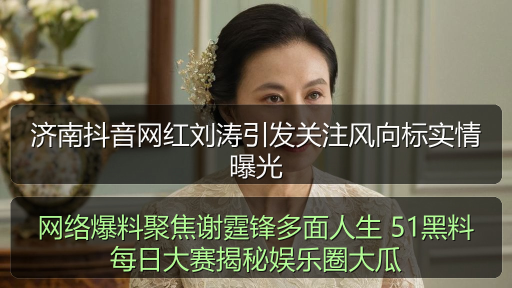 济南抖音网红刘涛引发关注风向标实情曝光