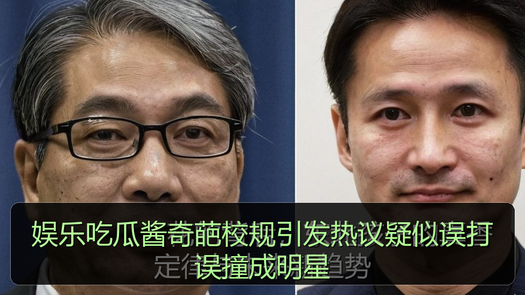 娱乐吃瓜酱奇葩校规引发热议疑似误打误撞成明星