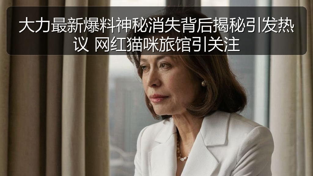 大力最新爆料神秘消失背后揭秘引发热议 网红猫咪旅馆引关注