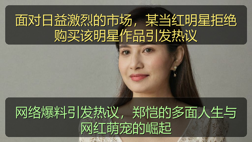 网络爆料引发热议，郑恺的多面人生与网红萌宠的崛起