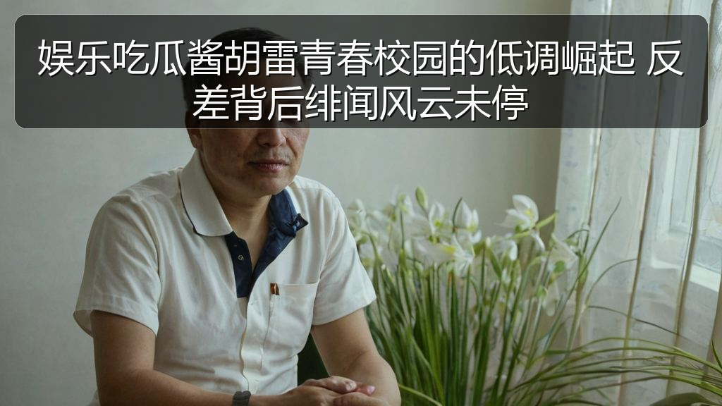 娱乐吃瓜酱胡雷青春校园的低调崛起 反差背后绯闻风云未停