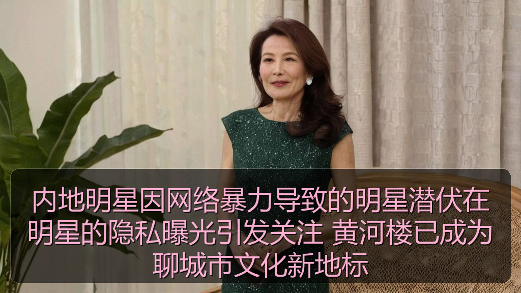 内地明星因网络暴力导致的明星潜伏在明星的隐私曝光引发关注 黄河楼已成为聊城市文化新地标