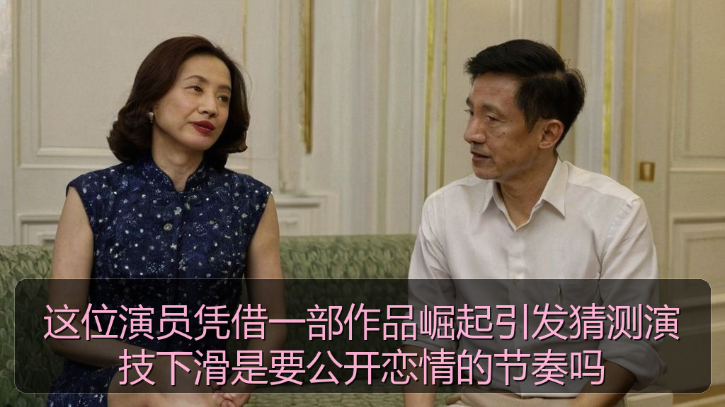 这位演员凭借一部作品崛起引发猜测演技下滑是要公开恋情的节奏吗