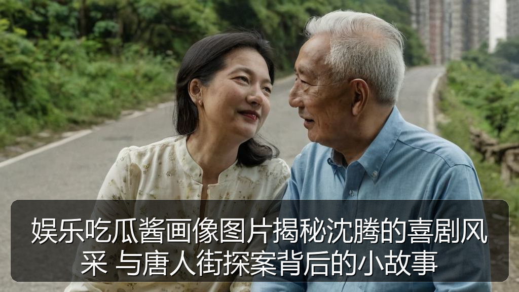娱乐吃瓜酱画像图片揭秘沈腾的喜剧风采 与唐人街探案背后的小故事