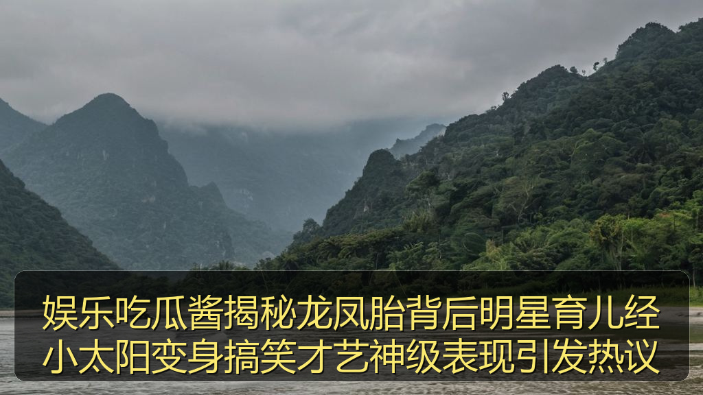 娱乐吃瓜酱揭秘龙凤胎背后明星育儿经小太阳变身搞笑才艺神级表现引发热议
